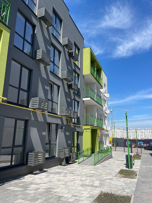 Нова квартира з документами! Панорамні вікна/42.4 кв.м. Софіївська Борщагівка - зображення 1