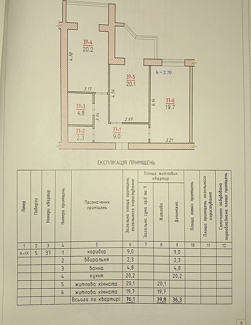 Продається 2х-кімнатна квартира в ЖК Резиденція,  центральна площа Бердичев - изображение 8