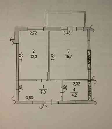 1 кімнатна квартира  ЖК «Кришталеві Джерела» вул Метрологічна 107 Киев