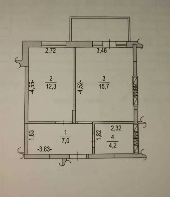 1 кімнатна квартира  ЖК «Кришталеві Джерела» вул Метрологічна 107 Киев - изображение 2