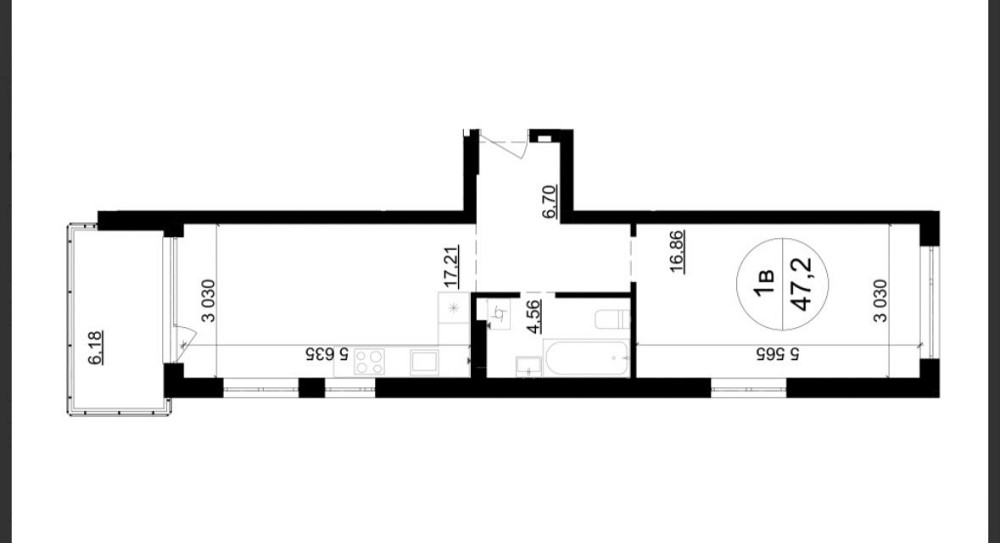 Продаж 1-кімн.кв-ри вул.Незалежності, ЖК Грінвуд 4, Брюховичі Брюховичи - изображение 3