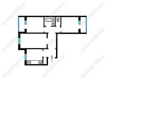 Пропоную до продажу 3кім.квартиру по вулиці Бориславська,70 Киев