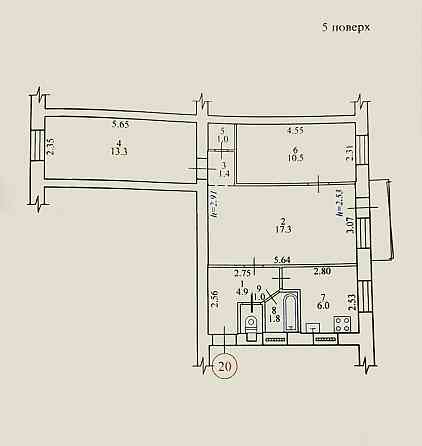 Продам 3к квартиру. Пр. Миру 13-В . Власник Киев