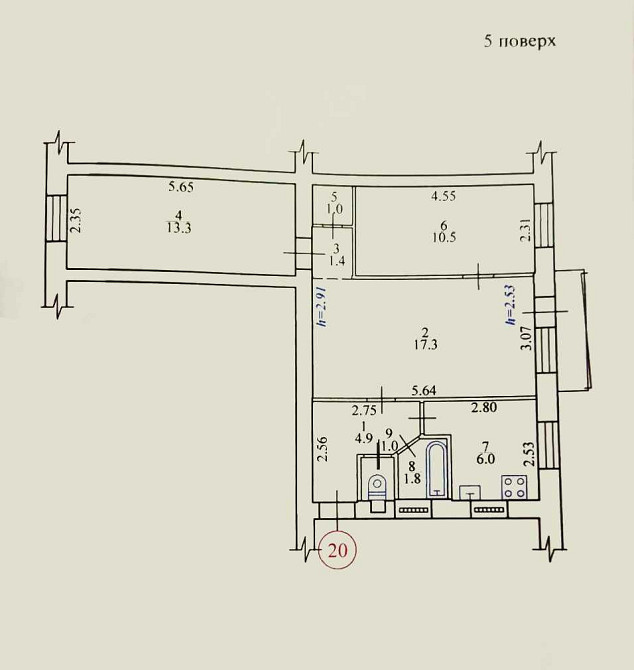 Продам 3к квартиру. Пр. Миру 13-В . Власник Киев - изображение 1