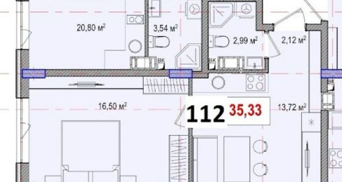 Отличная квартира за 18.300 у.е. Киев - изображение 1