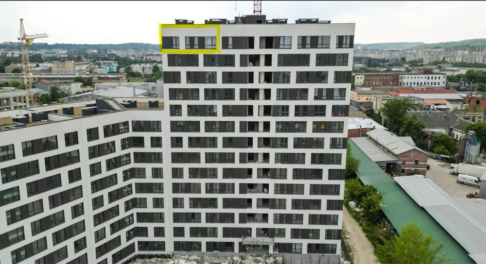 Продаж 2-кім. квартири з виглядом на Високий Замок. ЖК Вежа Львов - изображение 4