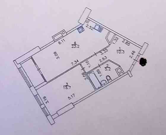 Велика 1к квартира 58м2 Центр ЖК Манхеттен Сіті Політехнічна Вокзальна Киев