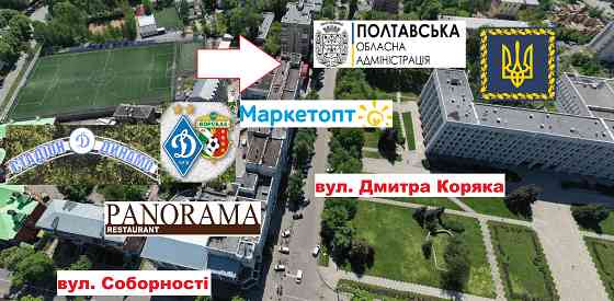 Елітний Центр. вул. Соборності /Коряка. Покращеного планування. Паркет Полтава