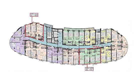 2-х кімнатна квартира в ЖК Delrey (Делрей) Киев