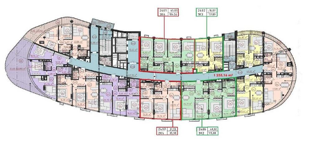 2-х кімнатна квартира в ЖК Delrey (Делрей) Киев - изображение 4