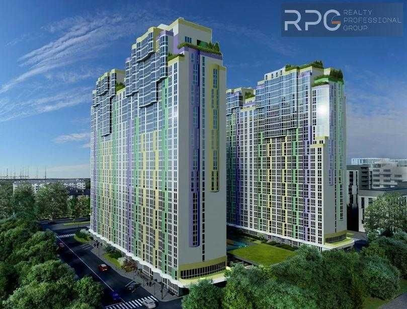 Продаж 1-к квартири в ЖК "Курнатовського", 42 м², Дніпровський р-н Киев - изображение 1