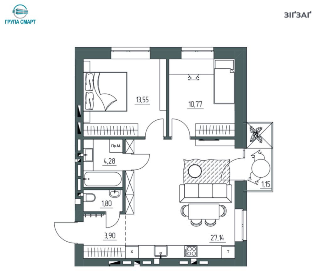 2К від забудовника. Поблизу центру міста Ровно - изображение 2
