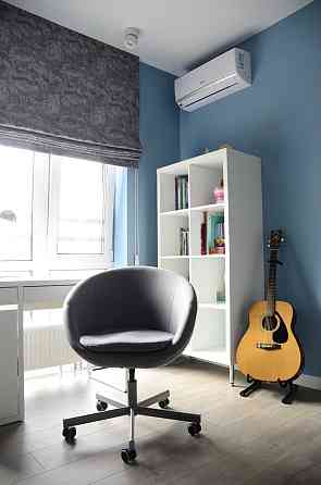 Видовая 2к квартира (кухня-гостинная+2 спальни) с ремонтом в ЖК Севен! Киев