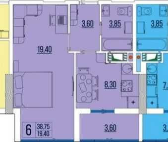 Квартира в новом доме. Свежий ремонт, почти полная комплектация. Одеса - зображення 6