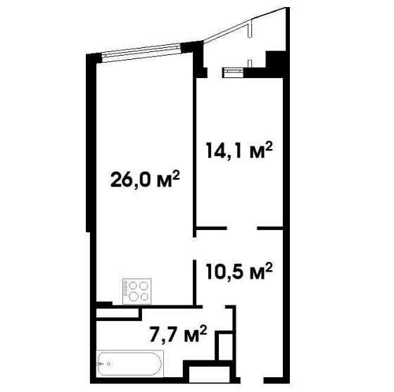 Продаж сучасної квартири (60 м) ЖК Київська Венеція пр-т Соборності 30 Киев