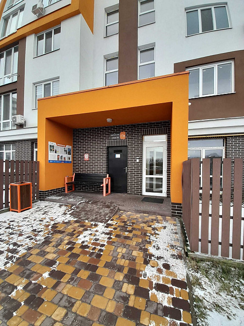 Без комісії! 1к квартира 42м²  ремонт, меблі, техніка, газовий котел Крюковщина - изображение 1