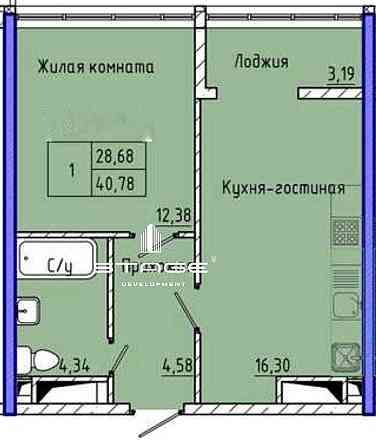 Однокомнатная квартира без ремонта 44 45 32 43 48 27Кадорр на Каманина Одеса