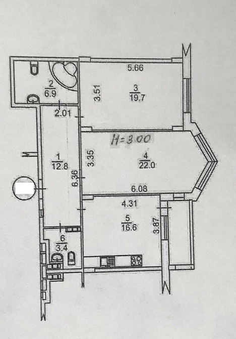 Продаж квартири, ЖК Паркове місто, вул. Вишгородська, 45/14 Киев - изображение 4