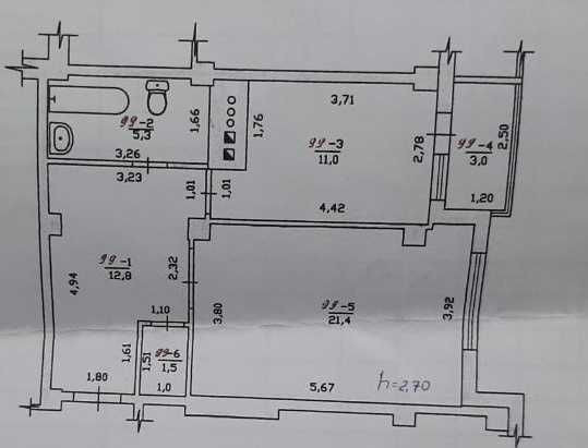 2к квартира в новострое по отличной цене. ЖК Европейский Одеса - зображення 3