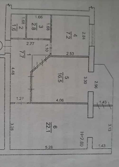 СРОЧНО__2-к кв. с начатым ремонтом в ЖК Чайка.2/10.ГАЗ__ТОРГ Крижанівка - изображение 5
