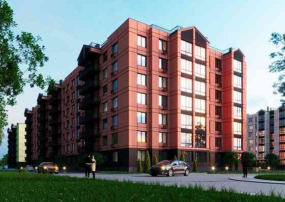 1к квартира 37,14 м² з балконом Європейські Липки Софиевская Борщаговка