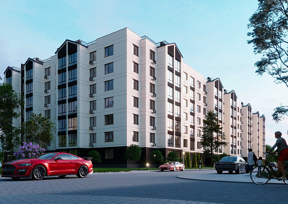 1к квартира 37,14 м² з балконом Європейські Липки Софиевская Борщаговка - изображение 7