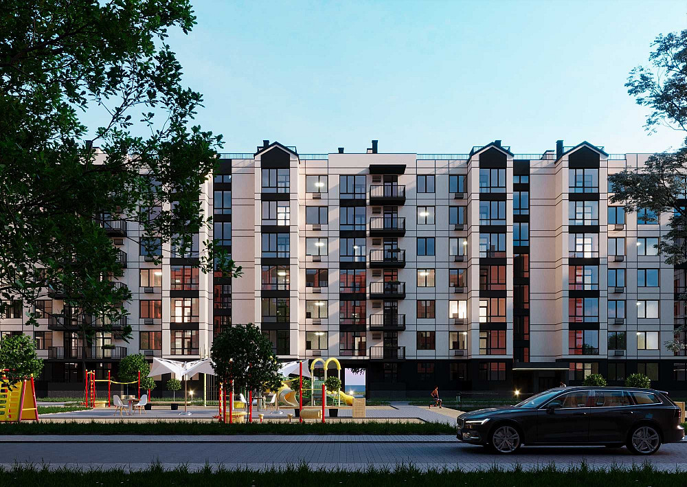 1к квартира 37,14 м² з балконом Європейські Липки Софиевская Борщаговка - изображение 8