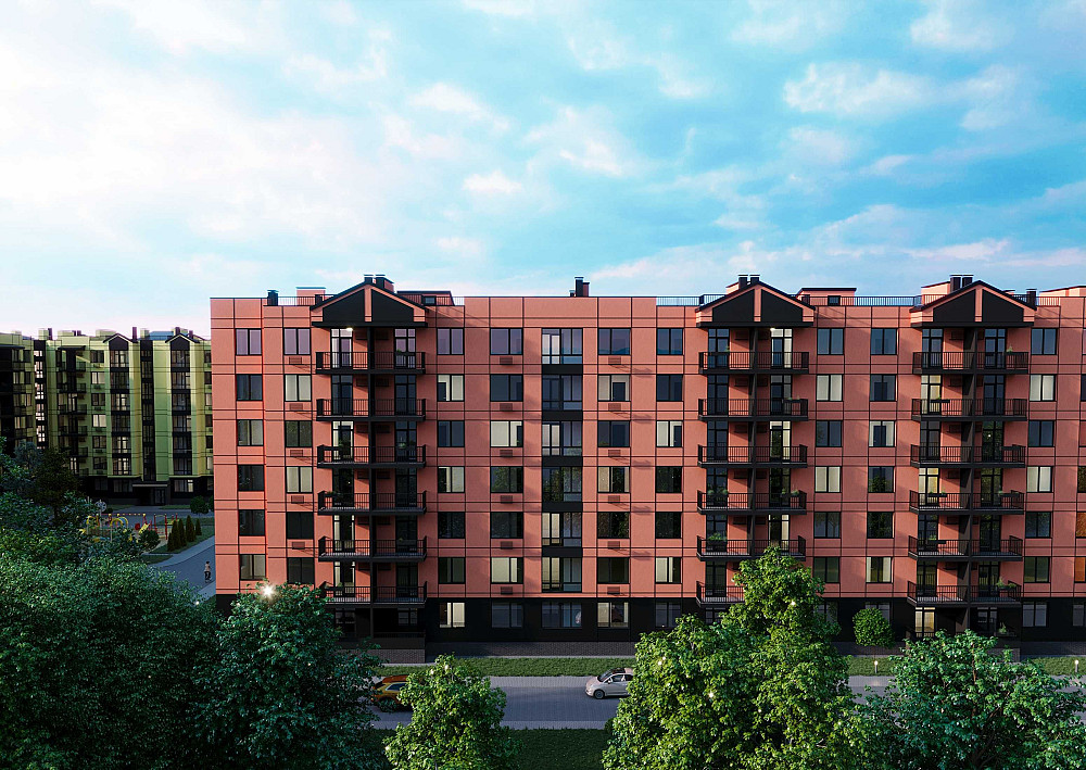 1к квартира 37,14 м² з балконом Європейські Липки Софиевская Борщаговка - изображение 3