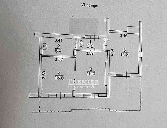 Бочарова/Семена Палія, двохкімнатна квартира з терасою Одеса