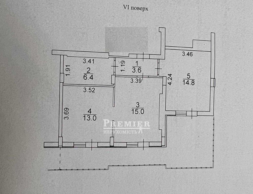Бочарова/Семена Палія, двохкімнатна квартира з терасою Одеса - зображення 2