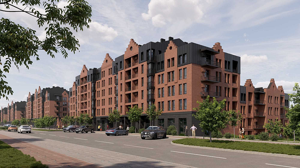 Продаж 1К квартир в новому ЖК “Брюгге” Ровно - изображение 1