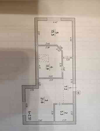 ЗДАН, 2-*кімннатну картиру в р-н Центр, Бандери-Височана Ивано-Франковск