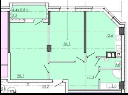 Квартира в ЖК РеалПарк. 521у.е. за кв.м! Одеса - зображення 4