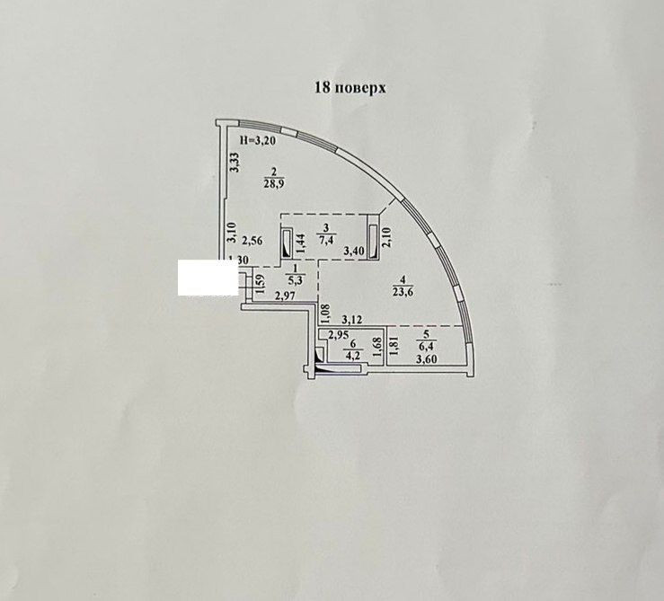 2комн. квартира в ЖК Одиссей Одеса - зображення 5