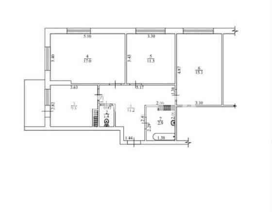 Выгодная 3х-комнатная квартира с ремонтом ЖК Одесские традиции.
 Квар Одеса