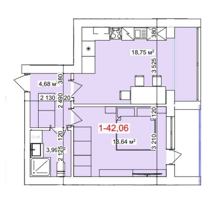 1 кім квартира, ВИГІДНА ЦІНА, Розтермінування Коломыя - изображение 2