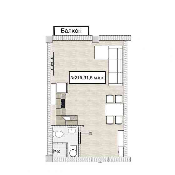 ‼️Центр‼️Е-Оселя‼️ Новый ремонт‼️ 850$ метр‼️ Никто не жил‼️ Балкон‼️ Одеса