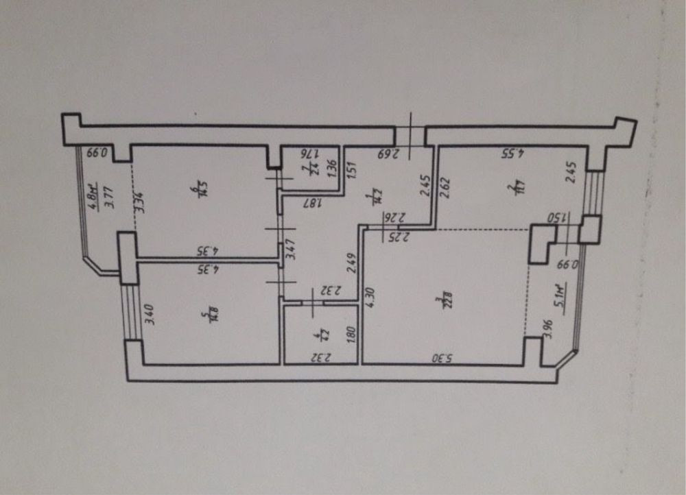 Терміновий Продаж 3 кімнатна квартира Івано-Франківськ Частково ремонт Ивано-Франковск - изображение 4