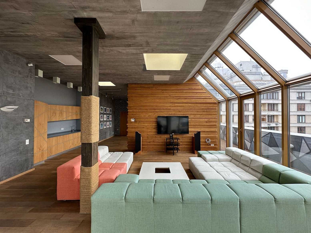 ID 441. Без %. Дворівневий пентхаус з великою терасою. Diplomat Hall Киев - изображение 2