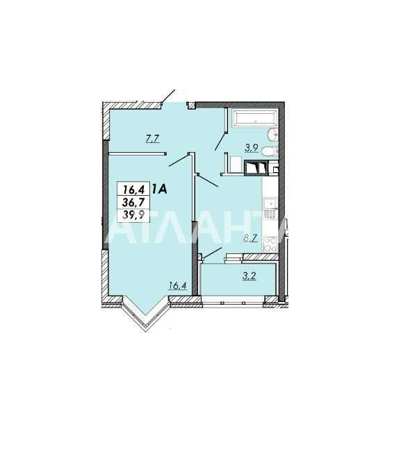 1-комнатная квартира без ремонта ЖК Реал Парк Хаджибейський р-н Одесса Одеса - зображення 4