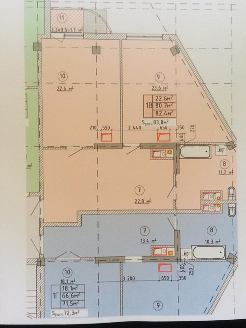 Продам квартиру у моря, Большой фонтан. Панорама моря Одеса - зображення 8