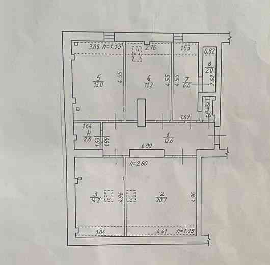 Продаж 3 к.квартири в центрі! Васил'янок! Топ-ціна! Ивано-Франковск