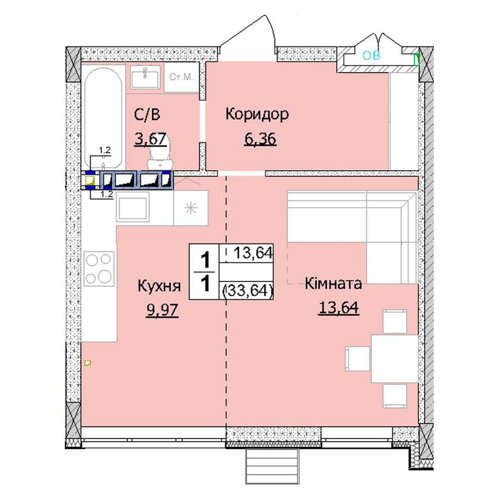 ЖК Гостомель Сіті ,1 к Гостомель - зображення 3