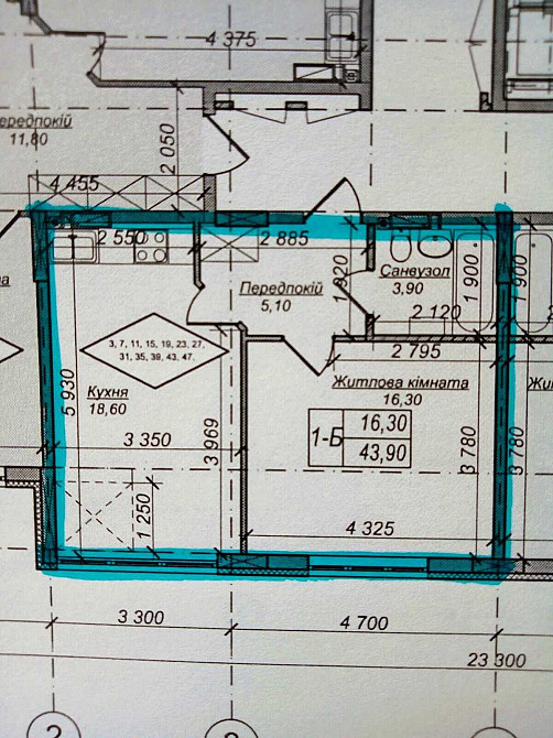Продаю 1к в Новоселках ЖК"Нові Теремки" 44м2 метро Теремки Без комісії Чабаны - изображение 7