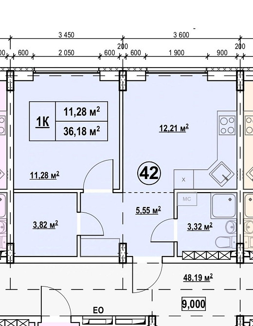 Простора однокімнатна квартира Дарницький район Київ Киев - изображение 1