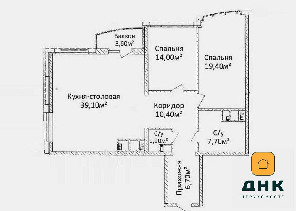 ЖК Четыре Сезона ‼️ВИДОВАЯ кв-ра  100кв.м.‼️без ремонта, пр.Шевченко Одеса - зображення 2