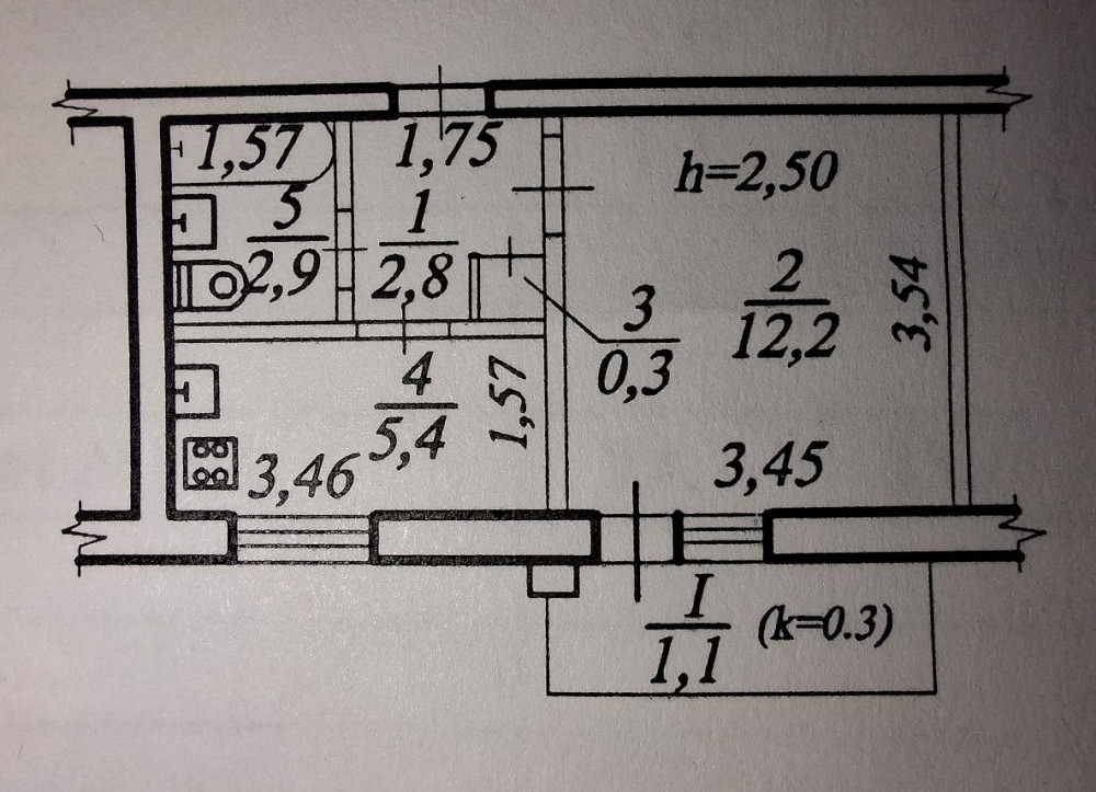Продам 1 к квартиру прт. Мануйловский (Воронцова) Днепр Дніпро - зображення 1