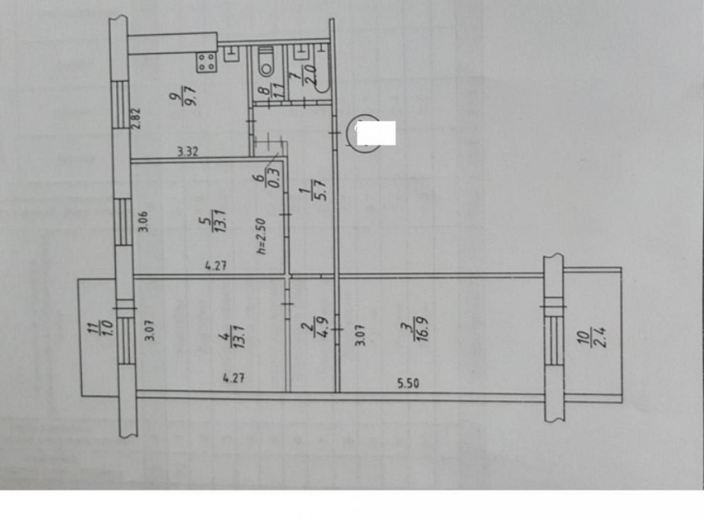 Продам  реальную 3х комнатную Левобережный-3 Дніпро - зображення 8