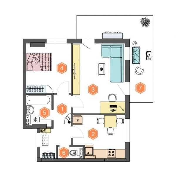 АНАЛОГОВ НЕТ! 2- комн. квартира в НОВОМ КОМПЛЕКСЕ на ул. Сахарова Крижанівка - изображение 4