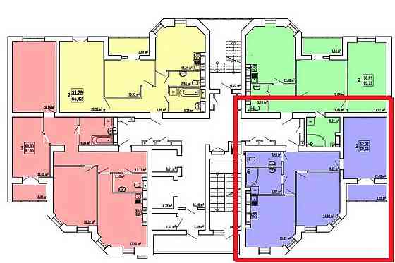 ХОРОШАЯ ЦЕНА! Продам 2 комн. квартиру 70м2 ЖК Сокольники, ЦЕНТР AB Харьков
